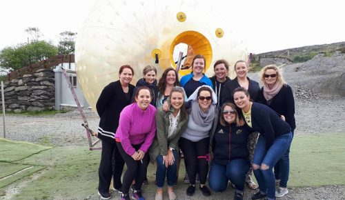 Funmanway_zorbing_adventure_hen_party_zorbing_west_cork